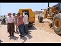 المحافظ يتفقد  أعمال تطوير الطرق  (2)