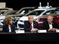 دونالد ترامب داخل أحد منشآت جنرال موتورز - أرشيفية