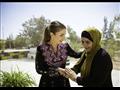 إطلالة للملكة رانيا بالثوب الأردني (4)
