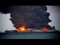 حريق ناقلة نفط