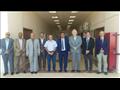 رئيس الجامعة مع وفد مشروع التميز للمياه