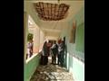  سقوط جزء من سقف مدرس (3)