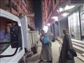 اثناء جمع القمامة ليلا بحي غرب كفر الشيخ