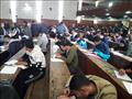 رئيس جامعة الأزهر يتفقد لجان امتحانات كلية التربية