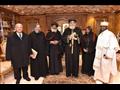 البابا تواضروس يستقبل وفدًا من الكنيسة الإثيوبية