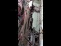 انهيار اجزاء من عقار بالإسكندرية