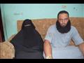 والدي الطفلة ابرار المجني عليها