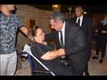 هاني رمزي وأمين عام النواب في عزاء البرلمانية منى منير 