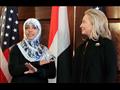 توكل كرمان وهيلاري كلينتون