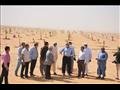 محافظ الوادي الجديد يتفقد مزرعة نخيل تابعة للجمعية