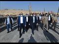 رئيس الوزراء يتفقد الأعمال الإنشائية لمحور الحضارات