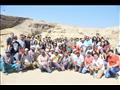 وفد شباب الدارسين بالخارج يزور جبانة سقارة