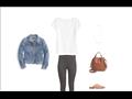 طرق تنسيق الجاكيت الجينز مع باقي الملابس