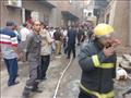 اخماد حريق داخل مخزن أخشاب في أسيوط 