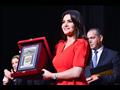 تكريم دينا فؤاد في جامعة مصر