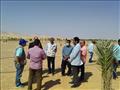 زيارات وفد الفاو لمواقع زراعية بمركز الخارجة في الوادي الجديد 