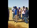 زيارات وفد الفاو لمواقع زراعية بمركز الخارجة في الوادي الجديد