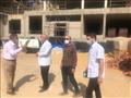 مساعد نائب رئيس المجتمعات العمرانية يتفقد مشروعات مثلث ماسبيرو