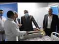 محافظ الجيزة يفتتح الرعاية المركزة بمستشفى ٦ أكتوبر ومركز صحة الأسرة ببرطس