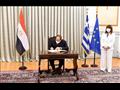 الرئيس السيسي يشارك في مأدبة عشاء رسمية
