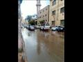 أمطار المكنسة تغرق شوارع غرب الإسكندرية 