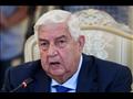وزير الخارجية السوري ونائب رئيس الوزراء وليد المعل