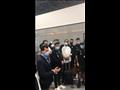 وزير الشباب والرياضة يستقبل بعثة المنتخب بمطار القاهرة 
