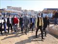  المحافظ يتفقد اعمال تطوير جزيرة الزهور