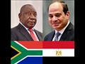 السيسي يبحث مع نظيره الجنوب أفريقي