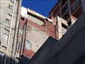 انهيار أجزاء من عقار في الإسكندرية