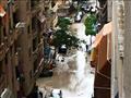 أمطار غزيرة تجتاح الإسكندرية