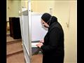 وزيرة التجارة والصناعة تدلي بصوتها بانتخابات مجلس النواب