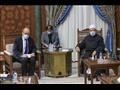 الدكتور أحمد الطيب شيخ الأزهر ووزير الخارجية الفرن