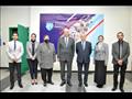 رئيس الأكاديمية العربية يزور جامعة العلمين الأهلية