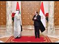 لقاء السيسي وولي عهد أبوظبي 