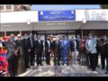 مسيرة طلابية في افتتاح مركز رعاية ذوي الإعاقة بجامعة أسيوط