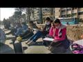 مسابقة رسم على شاطئ الأنفوشي بالإسكندرية 