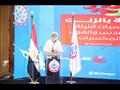 خلال مؤتمر صحفي عقدته وزيرة الصحة