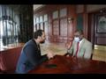 وزير الأوقاف السوداني ومحرر مصراوي (1)