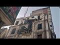 انهيار أجزاء من عقار بالإسكندرية (4)