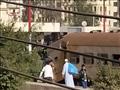 اصطدام قطار بحاجز بمحطة السكة الحديد في المنصورة 