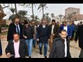 وزير الشباب والرياضة ومحافظ الفيوم يتفقدان مخيم الكشافة بالسيلين