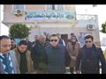 نائب محافظ الدقهلية يتفقد بحيرة المنزلة لتحديد مسار الطريق الدائري