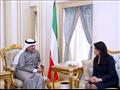 لقاء وزيرة التعاون الدولي مع رئيس وزراء الكويت 