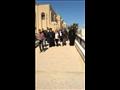 السفير البريطاني يزور دير جبل الطير بالمنيا