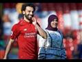 محمد صلاح وزوجته