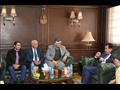 وزير التعليم العالي يزور أستاذ تجارة الإسكندرية