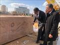وزير السياحة والاثار يتفقد أعمال تطوير ميدان التحرير 
