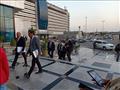 وصول وزيرة الصحة لمطار القاهرة 