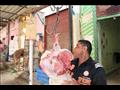 ارتفاع طفيف في سعر اللحوم بالخارجة 